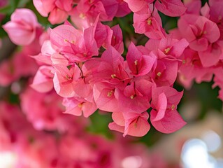 Vibrant Pink Flowers