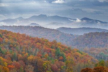 autumn in the mountains