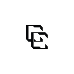 CC monogram logo design letter text name symbol monochrome logotype alphabet character simple logo
