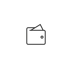 Modern currency and money single icon, vector illustration.