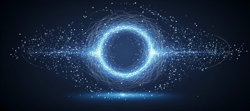 Magnet gravity energy visual vibration. Magnetic field physics science experiment. Generative ai technology.	

