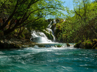 Die Plitvicer Seen in Kroatien / Nationalpark