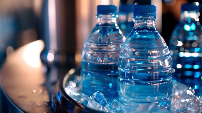 A closeup of the water cooler in the hall providing refreshments for attendees during longer events.