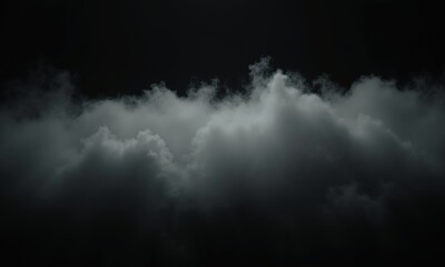 a black and white photograph of a cloud