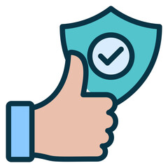 Reliability Outline Color Icon