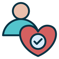 Sincerity Outline Color Icon