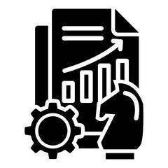 Strategic Planning Glyph Icon