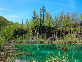 Die Plitvicer Seen in Kroatien / Nationalpark