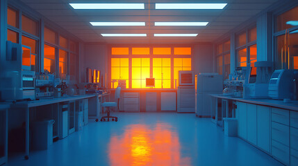 Fototapeta premium biotechnology lab