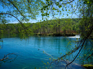 Die Plitvicer Seen in Kroatien / Nationalpark