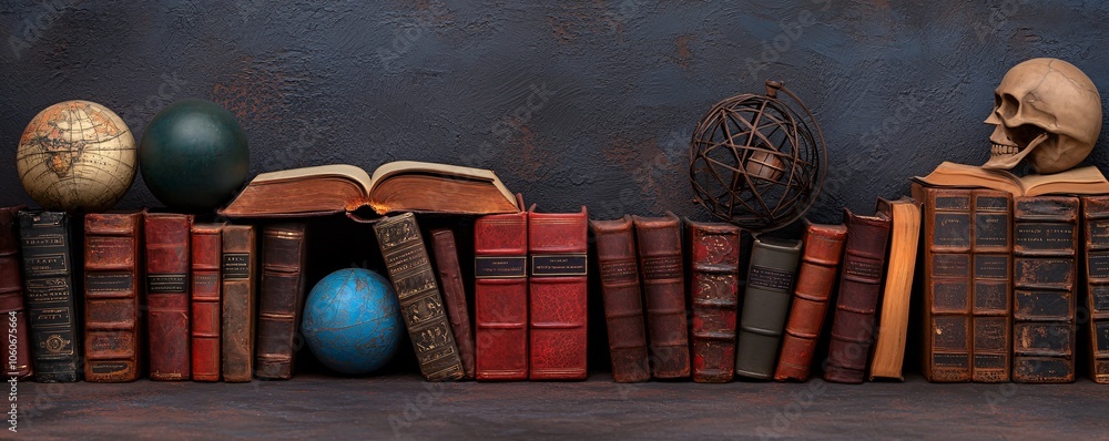 Poster unlocking secrets in the library - a detectives journey through hidden compartments and secret socie