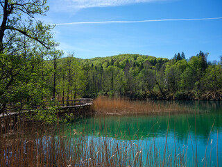 Die Plitvicer Seen in Kroatien / Nationalpark
