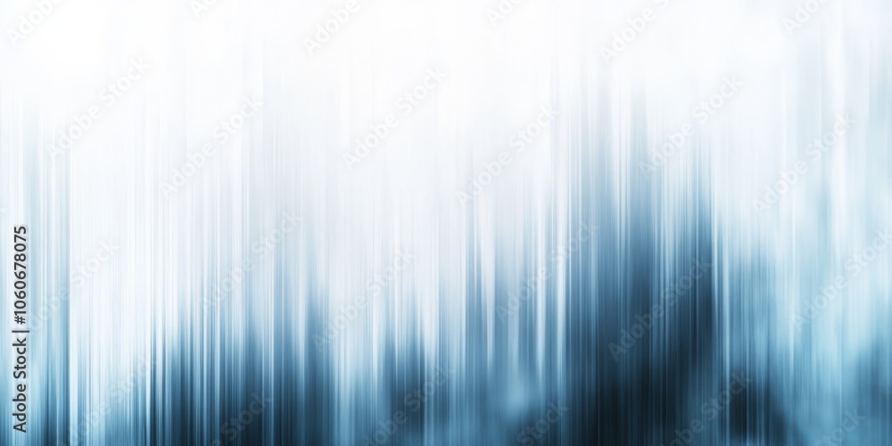 Poster an abstract background with a beautiful blue and white gradient, creating an immersive atmosphere th