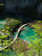 Die Plitvicer Seen in Kroatien / Nationalpark