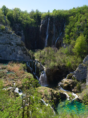 Die Plitvicer Seen in Kroatien / Nationalpark
