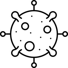 Epidemic single vector icon 