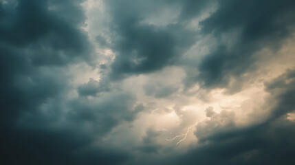 Obraz premium thunderstorm