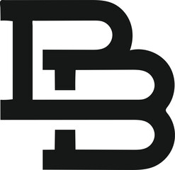 Obraz premium bb logo design