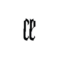 CE monogram logo design letter text name symbol monochrome logotype alphabet character simple logo