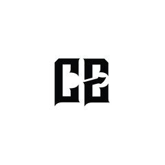 Obraz premium CE monogram logo design letter text name symbol monochrome logotype alphabet character simple logo