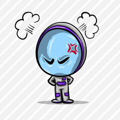 Astronaut ANGRY