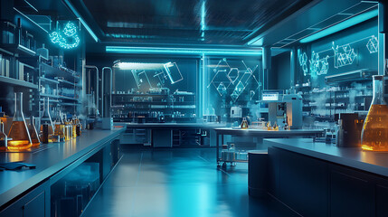 Fototapeta premium medical lab