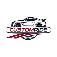 Fototapeta premium Unique and Customizable Car Logo Designs - Sleek, Modern, and Perfect for Auto Branding