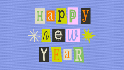 Black Friday banner with female open mouth. Trendy vector pieces. Creative collage for social media, card, print.