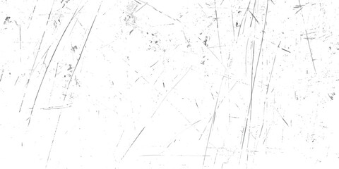 White background on sketches texture. Vintage backdrop, Scratched, Distress Overlay Texture For Design. Distressed black sketches line texture.