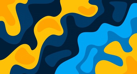 abstract bright graffiti geometric seamless pattern background	
