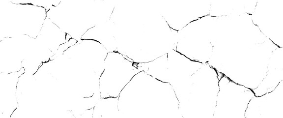 Vector grunge style cracked texture with cracked pattern for abstract background.

