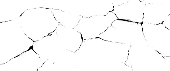 Vector white Marble cracked texture background.