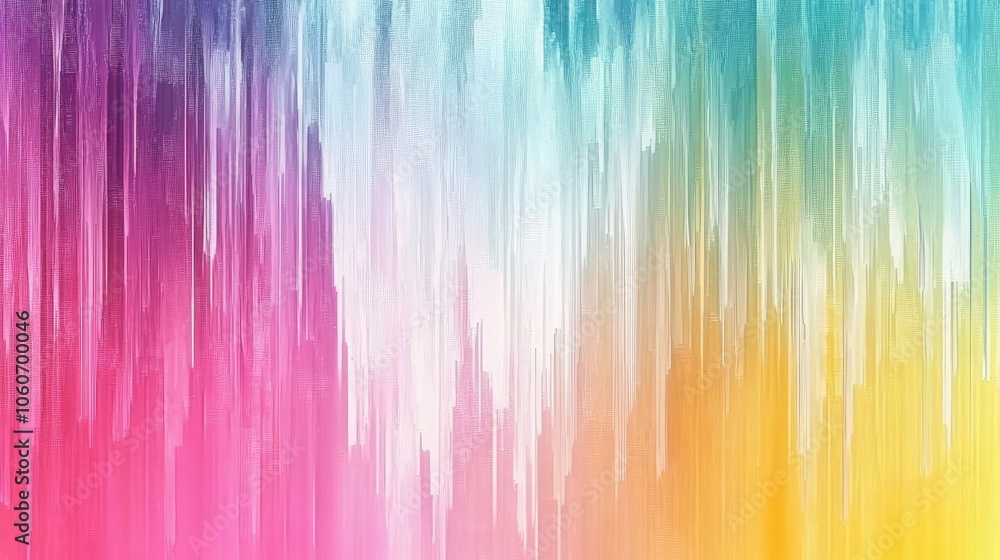 Poster abstract colorful background with vertical lines creating a blurred effect.