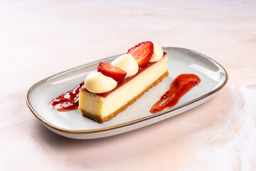 Strawberry cheesecake