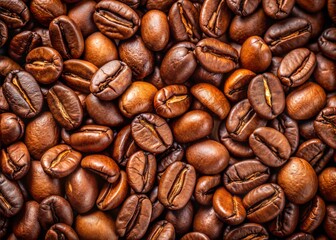 Obraz premium coffee bean brown roasted caffeine espresso seed