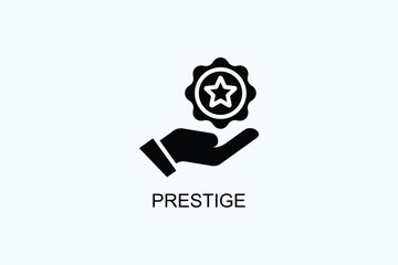 Prestige Vector  Or Logo Sign Symbol Illustration