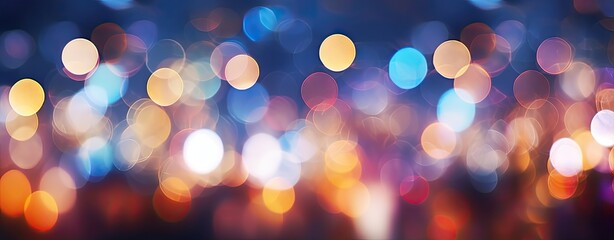 Fototapeta premium Abstract blurry bokeh background