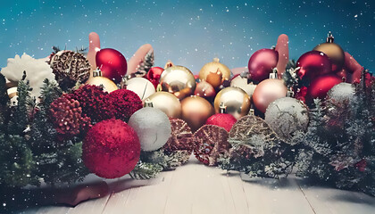 winter holiday concept combines festive cheer merry spirit christmas xmas season every year globally worldwide internationally