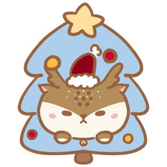 Christmas cute characters 