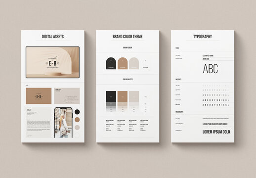 Brand Board Kit Template