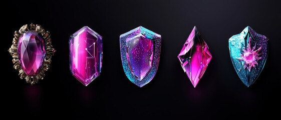Discover how vibrant crystals and gemstones enhance your art and design projects with stunning visual effects