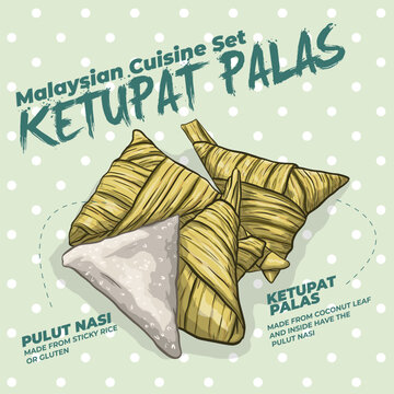 Malaysian Cuisine Set KETUPAT PALAS