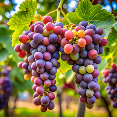 grapes in the garden