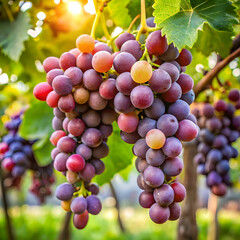 grapes in the garden