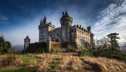 Fototapeta premium old abandoned castle