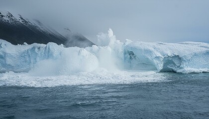 빙하가 붕괴하고 있다