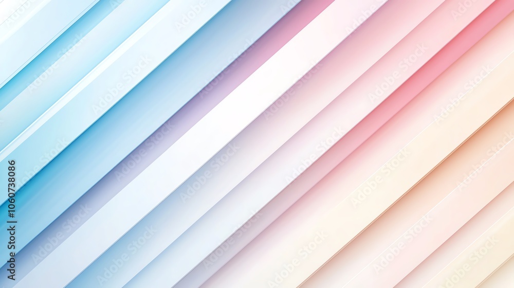 Poster a vibrant abstract background featuring soft pastel colors and diagonal lines for creative design pr