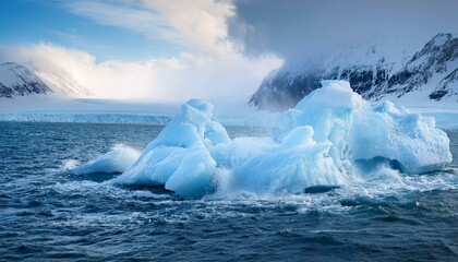 빙하가 붕괴하고 있다