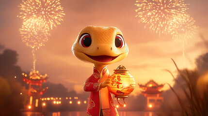 snake of chinese new year