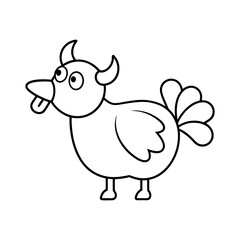 cute cartoon vetor illustration